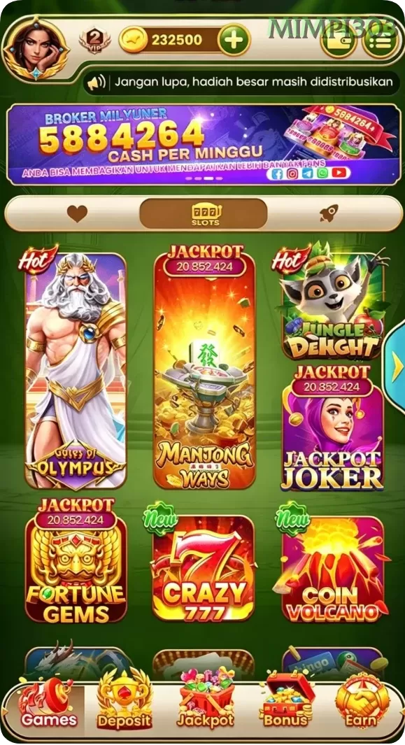 Cuplikan layar MIOTOTO — pengaturan akun
