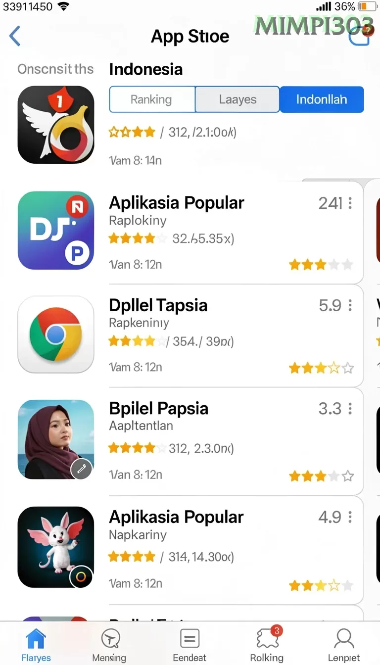 Cuplikan layar MIOTOTO — halaman utama